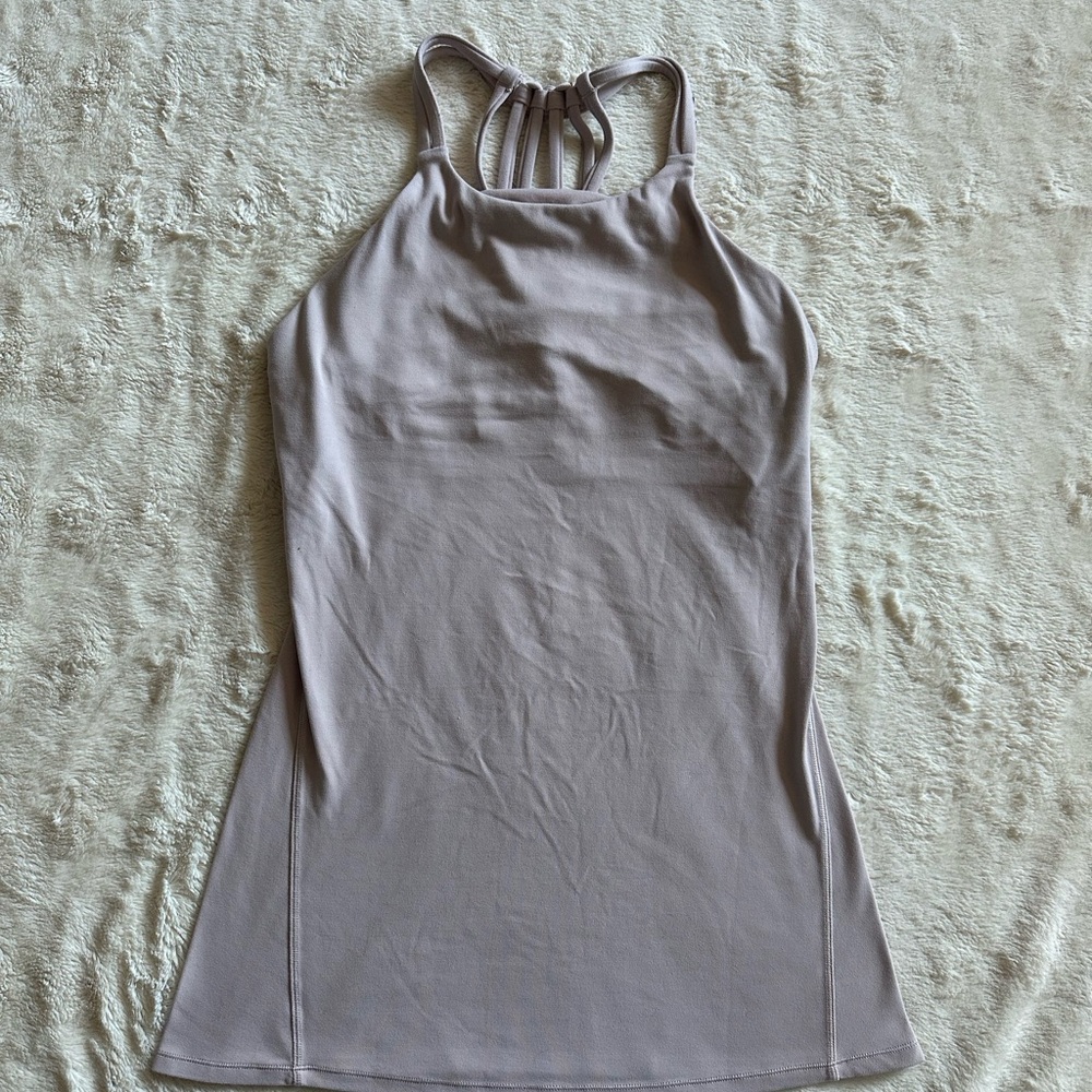 Women's Strappy light pinkish/purple Top